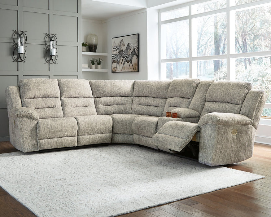Family Den 3-Piece Power Reclining Sectional - Premium Sectional from Ashley Furniture - Just $2659.77! Shop now at Furniture Wholesale Plus  We are the best furniture store in Nashville, Hendersonville, Goodlettsville, Madison, Antioch, Mount Juliet, Lebanon, Gallatin, Springfield, Murfreesboro, Franklin, Brentwood