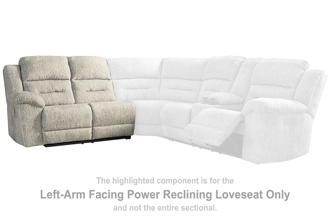 Family Den 3-Piece Power Reclining Sectional - Premium Sectional from Ashley Furniture - Just $2659.77! Shop now at Furniture Wholesale Plus  We are the best furniture store in Nashville, Hendersonville, Goodlettsville, Madison, Antioch, Mount Juliet, Lebanon, Gallatin, Springfield, Murfreesboro, Franklin, Brentwood