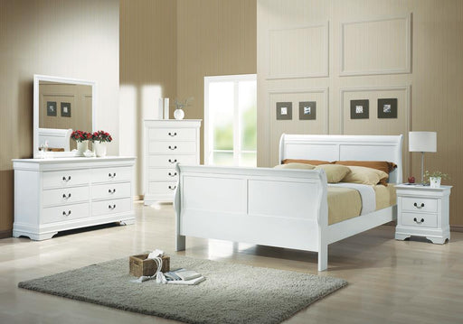Louis Philippe Traditional Youth White Full Bed - Premium Bed from Coaster Z2 Standard - Just $370! Shop now at Furniture Wholesale Plus  We are the best furniture store in Nashville, Hendersonville, Goodlettsville, Madison, Antioch, Mount Juliet, Lebanon, Gallatin, Springfield, Murfreesboro, Franklin, Brentwood