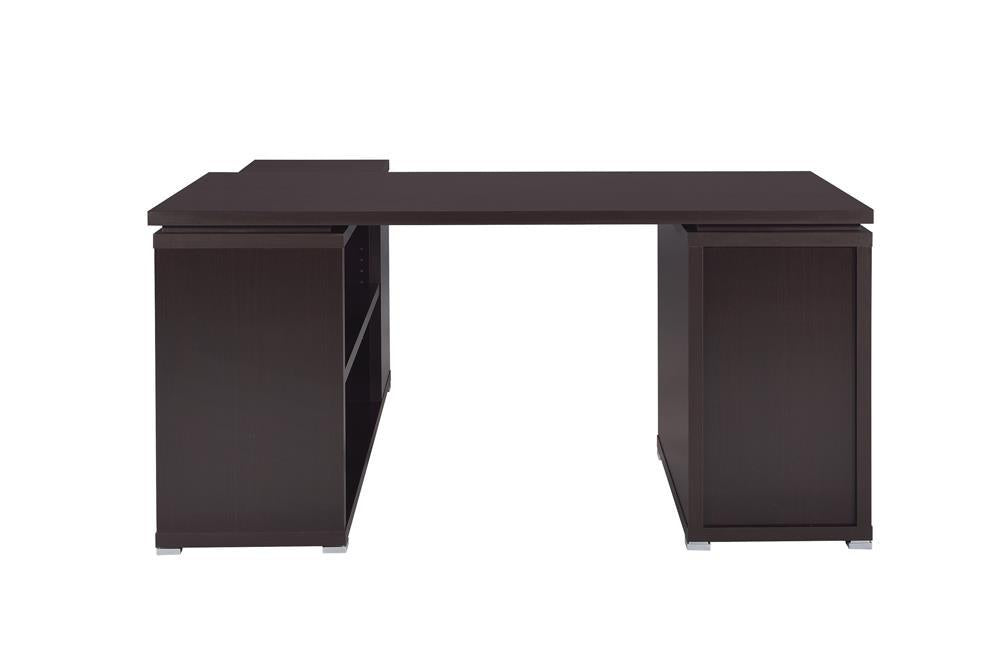 Yvette Cappuccino Executive Desk - Premium Desk from Coaster Z2 Standard - Just $358! Shop now at Furniture Wholesale Plus  We are the best furniture store in Nashville, Hendersonville, Goodlettsville, Madison, Antioch, Mount Juliet, Lebanon, Gallatin, Springfield, Murfreesboro, Franklin, Brentwood