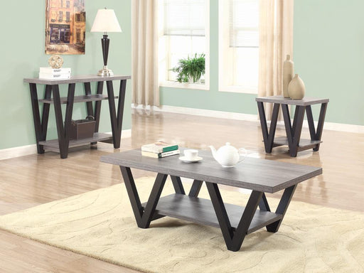 Mid Century Modern Black Coffee Table - Premium Coffee Table from Coaster Z2 Standard - Just $198! Shop now at Furniture Wholesale Plus  We are the best furniture store in Nashville, Hendersonville, Goodlettsville, Madison, Antioch, Mount Juliet, Lebanon, Gallatin, Springfield, Murfreesboro, Franklin, Brentwood