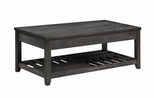 Rustic Grey Lift Top Coffee Table - Premium Coffee Table from Coaster Z2 Standard - Just $318! Shop now at Furniture Wholesale Plus  We are the best furniture store in Nashville, Hendersonville, Goodlettsville, Madison, Antioch, Mount Juliet, Lebanon, Gallatin, Springfield, Murfreesboro, Franklin, Brentwood