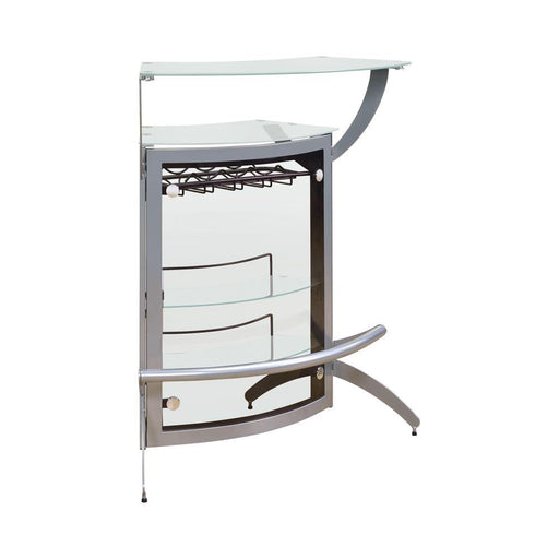 G100135 Contemporary Recreation Room Bar Unit - Premium Bar Unit from Coaster Z2 Standard - Just $298! Shop now at Furniture Wholesale Plus  We are the best furniture store in Nashville, Hendersonville, Goodlettsville, Madison, Antioch, Mount Juliet, Lebanon, Gallatin, Springfield, Murfreesboro, Franklin, Brentwood