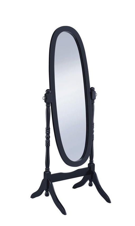 G950803 Transitional Black Cheval Mirror - Premium Cheval Mirror from Coaster Z2 Standard - Just $82! Shop now at Furniture Wholesale Plus  We are the best furniture store in Nashville, Hendersonville, Goodlettsville, Madison, Antioch, Mount Juliet, Lebanon, Gallatin, Springfield, Murfreesboro, Franklin, Brentwood