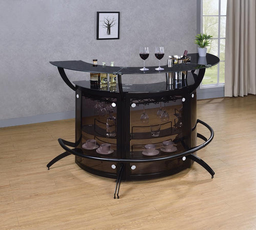 G182135 Bar Unit - Premium Bar Unit from Coaster Z2 Standard - Just $298! Shop now at Furniture Wholesale Plus  We are the best furniture store in Nashville, Hendersonville, Goodlettsville, Madison, Antioch, Mount Juliet, Lebanon, Gallatin, Springfield, Murfreesboro, Franklin, Brentwood