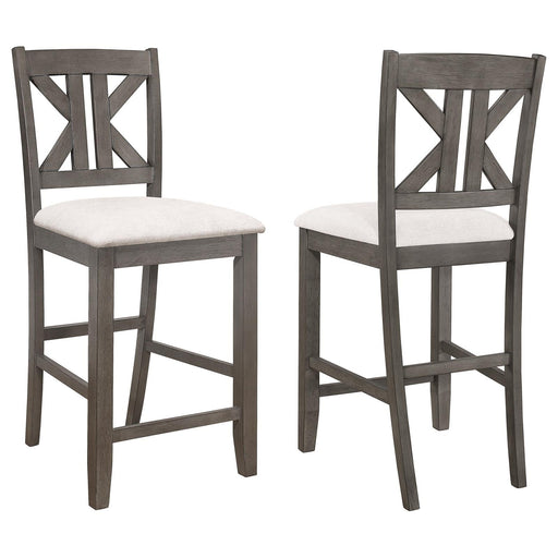 G109858 Counter Ht Chair - Premium Counter Ht Chair from Coaster Z2 Standard - Just $130! Shop now at Furniture Wholesale Plus  We are the best furniture store in Nashville, Hendersonville, Goodlettsville, Madison, Antioch, Mount Juliet, Lebanon, Gallatin, Springfield, Murfreesboro, Franklin, Brentwood
