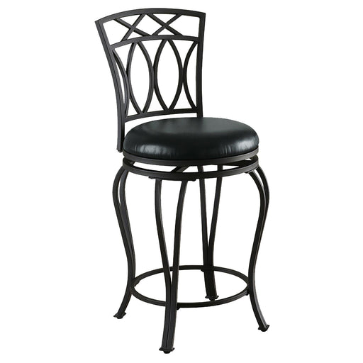 G122059 Casual Black Metal Counter Stool - Premium Bar Chair from Coaster Z2 Standard - Just $102! Shop now at Furniture Wholesale Plus  We are the best furniture store in Nashville, Hendersonville, Goodlettsville, Madison, Antioch, Mount Juliet, Lebanon, Gallatin, Springfield, Murfreesboro, Franklin, Brentwood