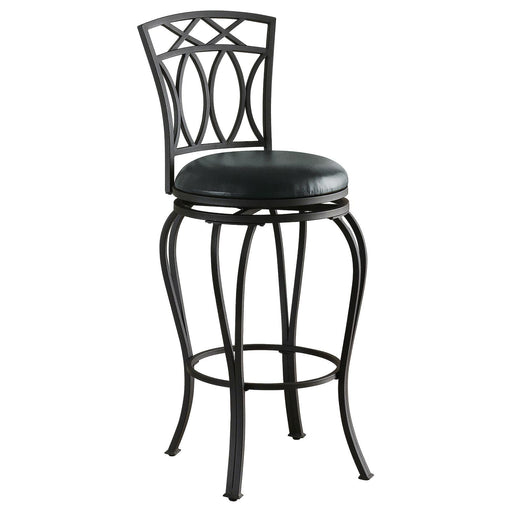 G122060 Casual Black Metal Bar Stool - Premium Bar Chair from Coaster Z2 Standard - Just $114! Shop now at Furniture Wholesale Plus  We are the best furniture store in Nashville, Hendersonville, Goodlettsville, Madison, Antioch, Mount Juliet, Lebanon, Gallatin, Springfield, Murfreesboro, Franklin, Brentwood