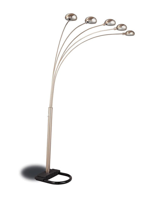 G1243 Contemporary Chrome and Black Floor Lamp - Premium Chrome Overhead Floor Lamp from Coaster Z2 Standard - Just $178! Shop now at Furniture Wholesale Plus  We are the best furniture store in Nashville, Hendersonville, Goodlettsville, Madison, Antioch, Mount Juliet, Lebanon, Gallatin, Springfield, Murfreesboro, Franklin, Brentwood