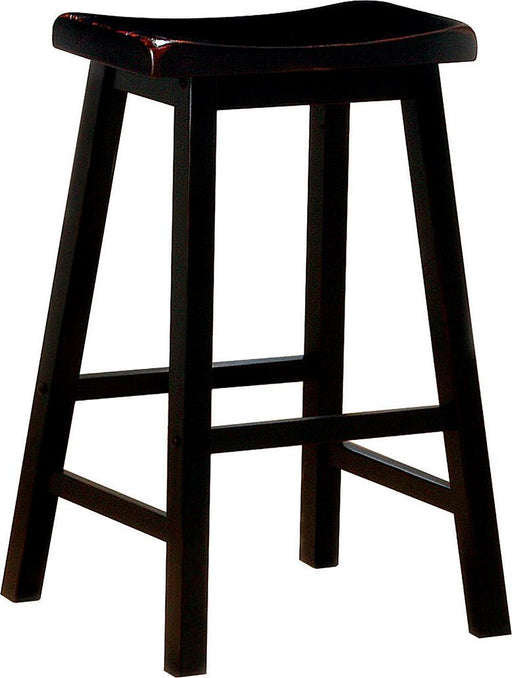 Transitional Black Bar Height Stool - Premium Bar Height Stool from Coaster Z2 Standard - Just $78! Shop now at Furniture Wholesale Plus  We are the best furniture store in Nashville, Hendersonville, Goodlettsville, Madison, Antioch, Mount Juliet, Lebanon, Gallatin, Springfield, Murfreesboro, Franklin, Brentwood