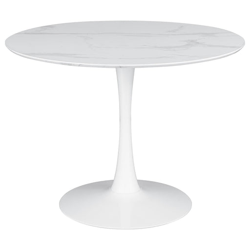 G193051 Round Table - Premium Round Table from Coaster Z2 Standard - Just $346! Shop now at Furniture Wholesale Plus  We are the best furniture store in Nashville, Hendersonville, Goodlettsville, Madison, Antioch, Mount Juliet, Lebanon, Gallatin, Springfield, Murfreesboro, Franklin, Brentwood