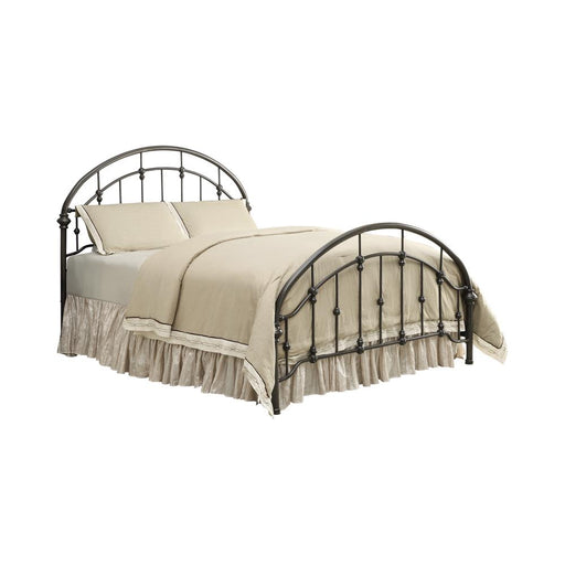 Maywood Transitional Black Metal Full Bed - Premium Bed from Coaster Z2 Standard - Just $470! Shop now at Furniture Wholesale Plus  We are the best furniture store in Nashville, Hendersonville, Goodlettsville, Madison, Antioch, Mount Juliet, Lebanon, Gallatin, Springfield, Murfreesboro, Franklin, Brentwood