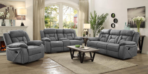 Houston Casual Stone Reclining Three Piece Living Room Set - Premium Motion Sofa from Coaster Z2 Standard - Just $2874! Shop now at Furniture Wholesale Plus  We are the best furniture store in Nashville, Hendersonville, Goodlettsville, Madison, Antioch, Mount Juliet, Lebanon, Gallatin, Springfield, Murfreesboro, Franklin, Brentwood