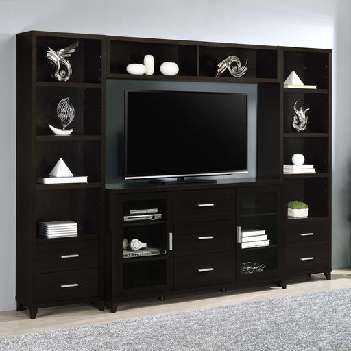 700881 S4 ENTERTAINMENT WALL - Premium Entertainment Center from Coaster Z2 Standard - Just $830! Shop now at Furniture Wholesale Plus  We are the best furniture store in Nashville, Hendersonville, Goodlettsville, Madison, Antioch, Mount Juliet, Lebanon, Gallatin, Springfield, Murfreesboro, Franklin, Brentwood