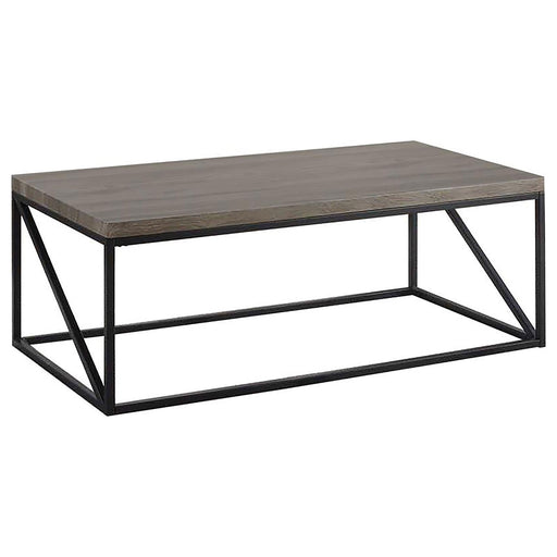 Industrial Sonoma Grey Coffee Table - Premium Coffee Table from Coaster Z2 Standard - Just $138! Shop now at Furniture Wholesale Plus  We are the best furniture store in Nashville, Hendersonville, Goodlettsville, Madison, Antioch, Mount Juliet, Lebanon, Gallatin, Springfield, Murfreesboro, Franklin, Brentwood