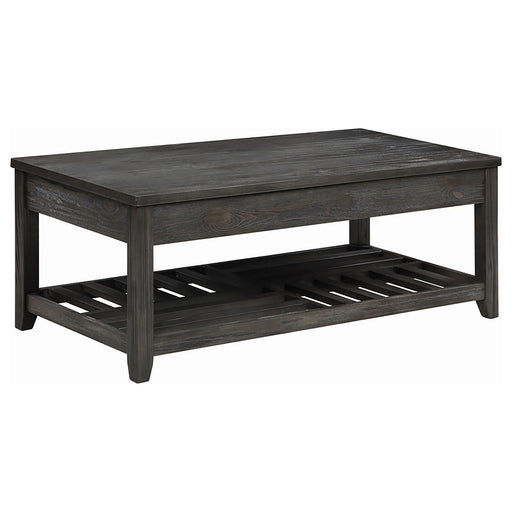 Rustic Grey Lift Top Coffee Table - Premium Coffee Table from Coaster Z2 Standard - Just $318! Shop now at Furniture Wholesale Plus  We are the best furniture store in Nashville, Hendersonville, Goodlettsville, Madison, Antioch, Mount Juliet, Lebanon, Gallatin, Springfield, Murfreesboro, Franklin, Brentwood
