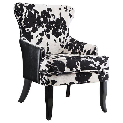 Traditional Black and White Accent Chair - Premium Accent Chair from Coaster Z2 Standard - Just $318! Shop now at Furniture Wholesale Plus  We are the best furniture store in Nashville, Hendersonville, Goodlettsville, Madison, Antioch, Mount Juliet, Lebanon, Gallatin, Springfield, Murfreesboro, Franklin, Brentwood