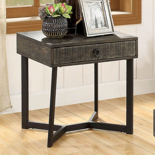 VEBLEN End Table - Premium End Table from FOA East - Just $257.40! Shop now at Furniture Wholesale Plus  We are the best furniture store in Nashville, Hendersonville, Goodlettsville, Madison, Antioch, Mount Juliet, Lebanon, Gallatin, Springfield, Murfreesboro, Franklin, Brentwood