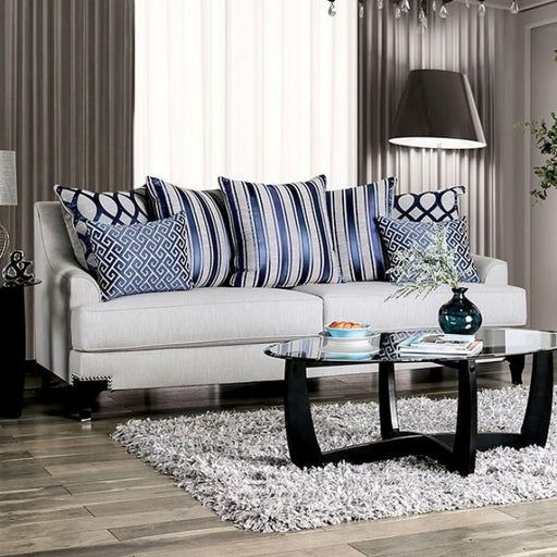 Sisseton Light Gray Sofa - Premium Sofa from FOA East - Just $1967.55! Shop now at Furniture Wholesale Plus  We are the best furniture store in Nashville, Hendersonville, Goodlettsville, Madison, Antioch, Mount Juliet, Lebanon, Gallatin, Springfield, Murfreesboro, Franklin, Brentwood