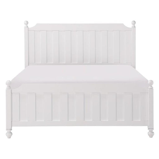 Homelegance Wellsummer Full Panel Bed in White 1803WF-1* - Premium Bed from Homelegance (Titan Warehouse) - Just $427.05! Shop now at Furniture Wholesale Plus  We are the best furniture store in Nashville, Hendersonville, Goodlettsville, Madison, Antioch, Mount Juliet, Lebanon, Gallatin, Springfield, Murfreesboro, Franklin, Brentwood