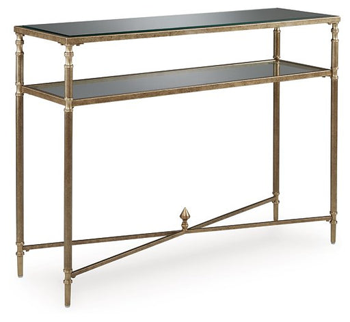 Cloverty Sofa Table - Premium Sofa Table from Ashley Furniture - Just $219.13! Shop now at Furniture Wholesale Plus  We are the best furniture store in Nashville, Hendersonville, Goodlettsville, Madison, Antioch, Mount Juliet, Lebanon, Gallatin, Springfield, Murfreesboro, Franklin, Brentwood