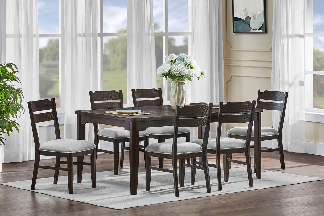 Higgins - Dining Table - Dark oak – Dining Tables by Crown Mark at Furniture Wholesale Plus , Nashville furniture store
