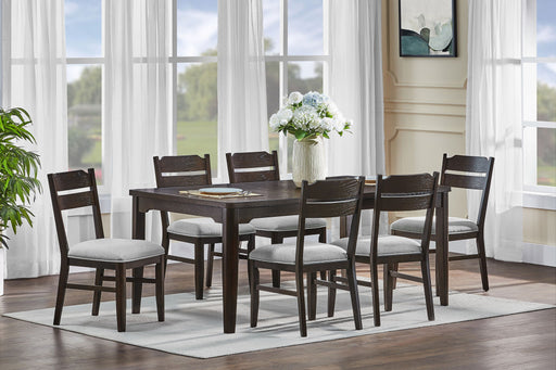 Higgins - Dining Table - Dark oak - Premium Dining Tables from Crown Mark - Just $419! Shop now at Furniture Wholesale Plus  We are the best furniture store in Nashville, Hendersonville, Goodlettsville, Madison, Antioch, Mount Juliet, Lebanon, Gallatin, Springfield, Murfreesboro, Franklin, Brentwood