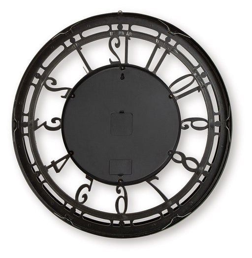 Gilover - Champagne Finish - Wall Clock - Premium Wall Clocks from Signature Design by Ashley® - Just $188! Shop now at Furniture Wholesale Plus  We are the best furniture store in Nashville, Hendersonville, Goodlettsville, Madison, Antioch, Mount Juliet, Lebanon, Gallatin, Springfield, Murfreesboro, Franklin, Brentwood