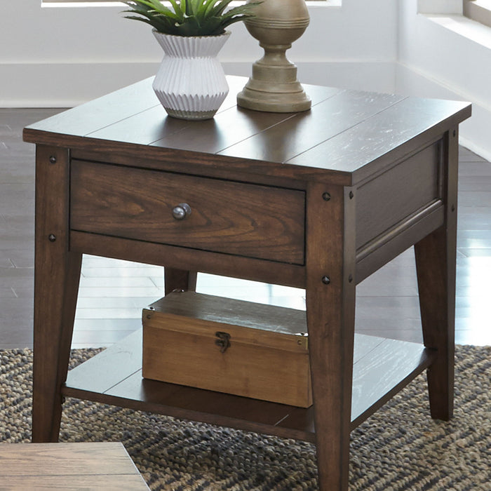 Lake House - End Table – End Tables by Liberty Furniture at Furniture Wholesale Plus , Nashville furniture store