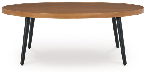Horizon Hall - Two-tone Brown - Cocktail Table - Premium Coffee Tables from Signature Design by Ashley® - Just $298! Shop now at Furniture Wholesale Plus  We are the best furniture store in Nashville, Hendersonville, Goodlettsville, Madison, Antioch, Mount Juliet, Lebanon, Gallatin, Springfield, Murfreesboro, Franklin, Brentwood