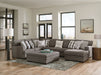 Crawford - Sectional With Cocktail Ottoman – 2 Piece Living Room Sets by Jackson at Furniture Wholesale Plus , Nashville furniture store