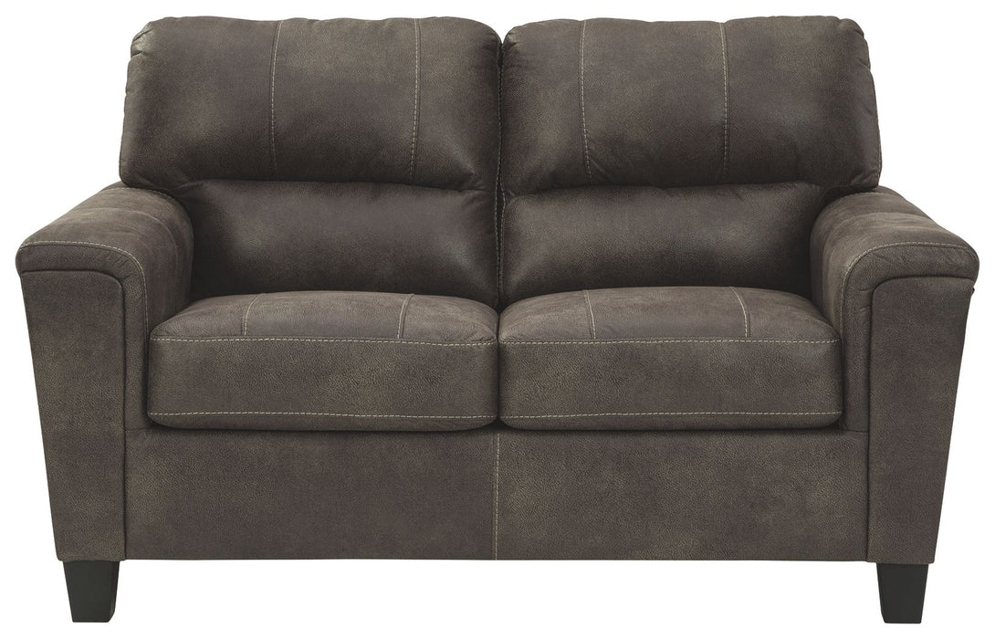 Navi - Living Room Set - Premium Stationary Sofas & Loveseats from Signature Design by Ashley® - Just $988! Shop now at Furniture Wholesale Plus  We are the best furniture store in Nashville, Hendersonville, Goodlettsville, Madison, Antioch, Mount Juliet, Lebanon, Gallatin, Springfield, Murfreesboro, Franklin, Brentwood