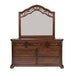 Messina Estates - Dresser & Mirror - Dark Brown – Dresser & Mirror by Liberty Furniture at Furniture Wholesale Plus , Nashville furniture store