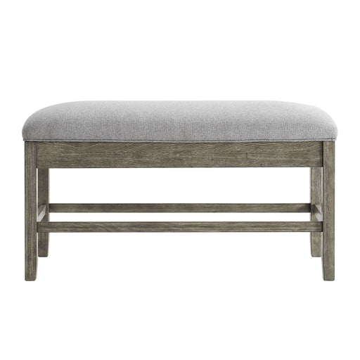 Grayson - Counter Bench - Gray / Light Brown – Counter Benches by Steve Silver Furniture at Furniture Wholesale Plus , Nashville furniture store