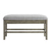 Grayson - Counter Bench - Gray / Light Brown – Counter Benches by Steve Silver Furniture at Furniture Wholesale Plus , Nashville furniture store