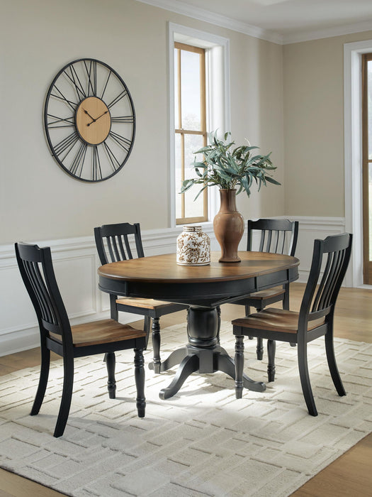Clorazi - Extension Dining Table Set – 5 Piece Dining Room Sets by Signature Design by Ashley® at Furniture Wholesale Plus , Nashville furniture store