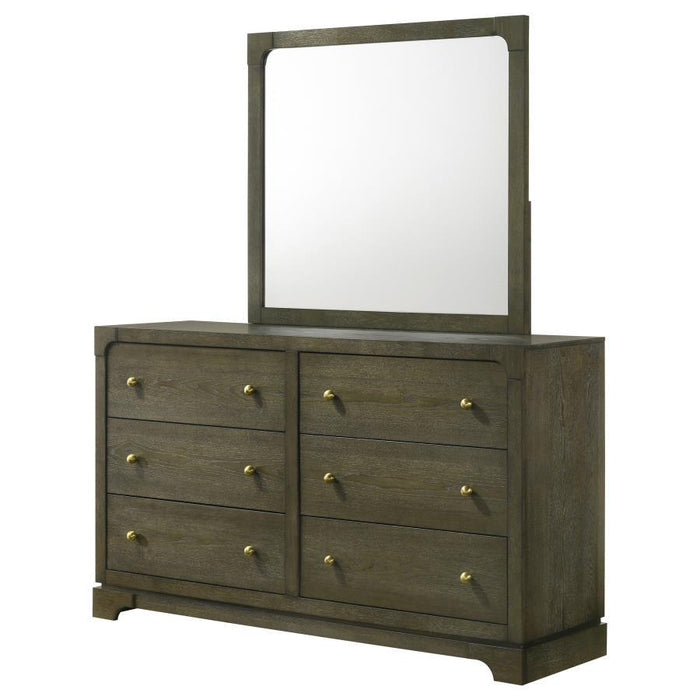 Gran Park - 6-Drawer Dresser Cabinet – Dressers by Coaster Fine Furniture at Furniture Wholesale Plus , Nashville furniture store