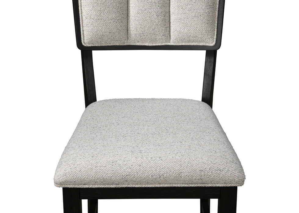 Cline - Counter Height Chair (Set of 2) - Charcoal / Gray – Chair Sets by Crown Mark at Furniture Wholesale Plus , Nashville furniture store