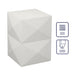 Malibu - Side Table - White – Side Tables by Steve Silver Furniture at Furniture Wholesale Plus , Nashville furniture store