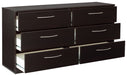 Finch - Six Drawer Dresser - Black – Dressers by Signature Design by Ashley® at Furniture Wholesale Plus , Nashville furniture store