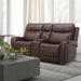 Blair - Loveseat With Console P2 & ZG - Cognac – Reclining Loveseats by Liberty Furniture at Furniture Wholesale Plus , Nashville furniture store