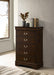 Louis Philippe - Five-drawer Chest – Accent Chests by CoasterEveryday at Furniture Wholesale Plus , Nashville furniture store