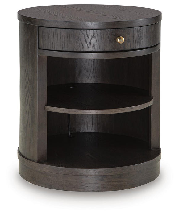 Leighmour - Accent Table - Dark Brown – Accent Tables by Signature Design by Ashley® at Furniture Wholesale Plus , Nashville furniture store