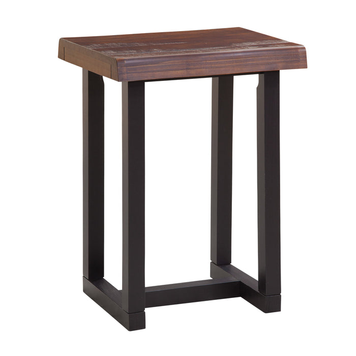 Jennings - Live Edge Stool (Set of 2) - Brown - Premium Stool Sets from Steve Silver Furniture - Just $199! Shop now at Furniture Wholesale Plus  We are the best furniture store in Nashville, Hendersonville, Goodlettsville, Madison, Antioch, Mount Juliet, Lebanon, Gallatin, Springfield, Murfreesboro, Franklin, Brentwood