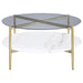 Jonelle - Round Glass Top Table – End Tables by CoasterEveryday at Furniture Wholesale Plus , Nashville furniture store