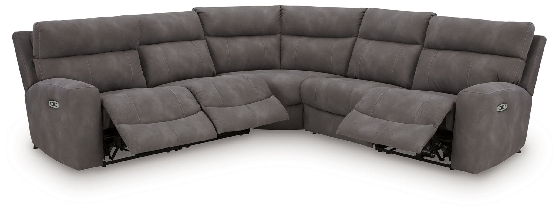 Next-Gen Durapella - Power Reclining Sectional Set – 6 Piece Living Room Sets by Signature Design by Ashley® at Furniture Wholesale Plus , Nashville furniture store