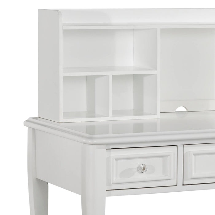 Jesse - Desk With Hutch – Writing Desks by Elements International at Furniture Wholesale Plus , Nashville furniture store