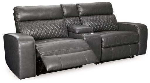 Samperstone - Power Reclining Sectional – Reclining Sectionals by Signature Design by Ashley® at Furniture Wholesale Plus , Nashville furniture store