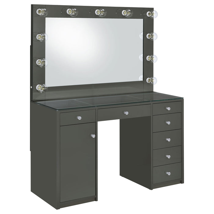 Acena - 7-Drawer Vanity Set With Lighting - Premium Vanity Sets from CoasterEssence - Just $759! Shop now at Furniture Wholesale Plus  We are the best furniture store in Nashville, Hendersonville, Goodlettsville, Madison, Antioch, Mount Juliet, Lebanon, Gallatin, Springfield, Murfreesboro, Franklin, Brentwood