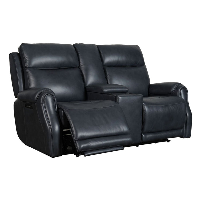 Clinton - Loveseat With Console P3 & ZG - Carmel Slate – Reclining Loveseats by Liberty Furniture at Furniture Wholesale Plus , Nashville furniture store